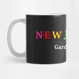 New Jersey, USA. Garden State Mug